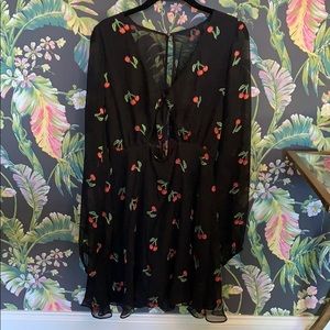 For Love and Lemons Cherry Print Mini Large